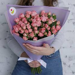 15 кустовых роз Мадам Бомбастик (Голландия)